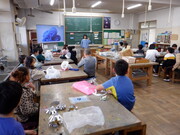 図工室で