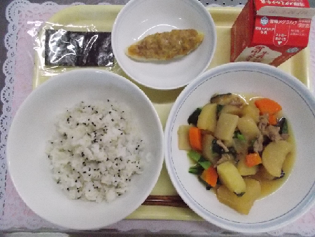 海苔の日給食