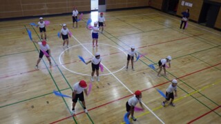 運動会表現の練習です！