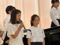 合唱団発表の様子