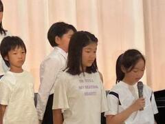 合唱団発表の様子