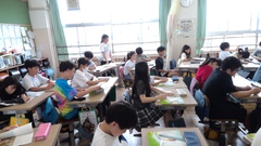 道徳の学習の様子