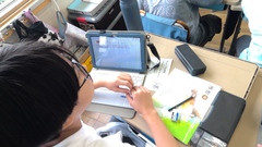 道徳の学習の様子