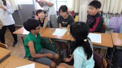 道徳科の学習の様子