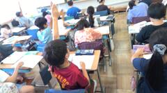 社会科の学習の様子