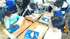 国語科の学習の様子