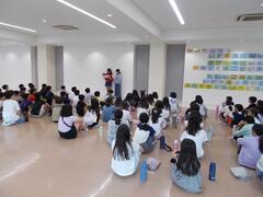 朝会の様子
