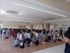 閉園式の様子