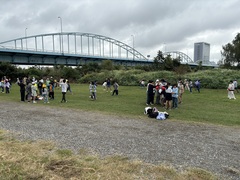 ウォークラリーの様子