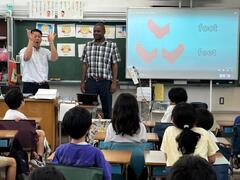外国語活動の様子