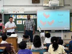 外国語活動の様子