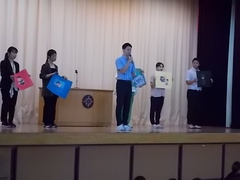 終業式の様子