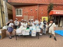 アンケートと販売の様子