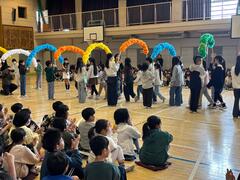 6年生を送る会の様子