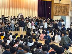 6年生を送る会の様子