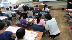 算数科の学習の様子