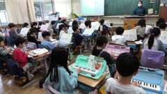 算数科の学習の様子