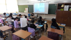 算数科の学習の様子